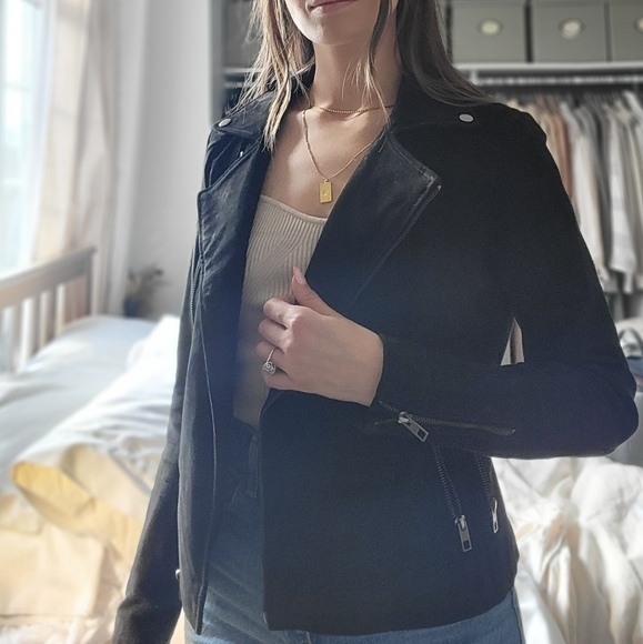 Real leather suede jacket - Picture 8 of 8